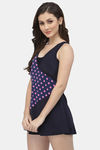 Cukoo Nylon Swimdress - Purple — thumbnail 2