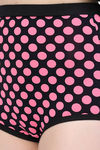 CUKOO Padded Polka Dot Two Piece Tankini - Pink — thumbnail 5