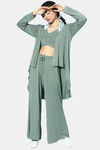 Da Intimo Three Piece Bra Co-ord Loungewear Sets - Grey — thumbnail 1