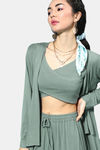 Da Intimo Three Piece Bra Co-ord Loungewear Sets - Grey — thumbnail 5