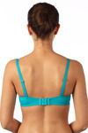 Triumph Padded Wired Medium Coverage T-Shirt Bra - Blue — thumbnail 3