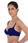 Triumph Padded Wired 3/4th Coverage T-Shirt Bra - Dark Blue — thumbnail 2