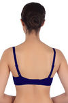 Triumph Padded Wired 3/4th Coverage T-Shirt Bra - Dark Blue — thumbnail 3