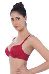 Triumph Padded Wired Medium Coverage T-Shirt Bra - Red — thumbnail 3