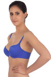 Triumph Padded Wired Medium Coverage T-Shirt Bra - Blue — thumbnail 2