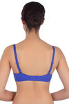 Triumph Padded Wired Medium Coverage T-Shirt Bra - Blue — thumbnail 3