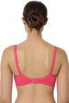 Triumph Double Layered Non Wired 3/4th Coverage T-Shirt Bra - Pink — thumbnail 3