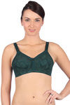 Triumph Single Layered Non Wired Full Coverage Super Support Bra - Green — thumbnail 1