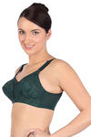 Triumph Single Layered Non Wired Full Coverage Super Support Bra - Green — thumbnail 2