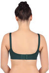 Triumph Single Layered Non Wired Full Coverage Super Support Bra - Green — thumbnail 3