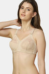 Triumph Double Layered Non Wired Full Coverage Super Support Bra - Skin — thumbnail 3