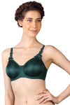 Triumph Double Layered Wired 3/4Th Coverage Minimiser Bra - Royal Green — thumbnail 4