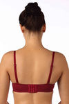 Triumph Padded Wired Medium Coverage T-Shirt Bra - Red — thumbnail 3