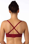 Triumph Padded Wired Medium Coverage T-Shirt Bra - Red — thumbnail 4
