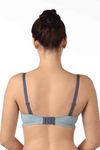 Triumph Padded Wired Medium Coverage T-Shirt Bra - Blue — thumbnail 3