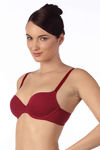 Triumph Padded Wired Medium Coverage T-Shirt Bra - Red — thumbnail 2
