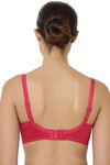 Triumph Double Layered Non Wired Full Coverage Minimiser Bra - Pink — thumbnail 3