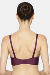 Triumph Padded Non Wired Full Coverage T-Shirt Bra - Purple — thumbnail 3