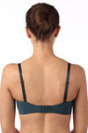 Triumph Padded Non Wired Medium Coverage T-Shirt Bra - Blue — thumbnail 3