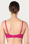 Triumph Padded Non Wired Medium Coverage T-Shirt Bra - Pink — thumbnail 3