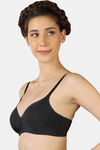 Triumph Padded Non Wired Medium Coverage T-Shirt Bra - Black — thumbnail 3