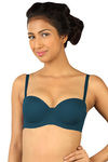Triumph Padded Wired Medium Coverage T-Shirt Bra - Blue — thumbnail 1