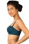 Triumph Padded Wired Medium Coverage T-Shirt Bra - Blue — thumbnail 2