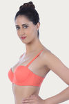 Triumph Padded Wired Medium Coverage T-Shirt Bra - Peach — thumbnail 2