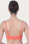 Triumph Padded Wired Medium Coverage T-Shirt Bra - Peach — thumbnail 3