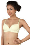 Triumph Padded Wired Medium Coverage T-Shirt Bra - Yellow — thumbnail 1