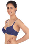 Triumph Padded Wired Medium Coverage T-Shirt Bra - Blue — thumbnail 2