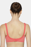 Triumph Double Layered Non Wired Medium Coverage T-Shirt Bra - Flamingo — thumbnail 2