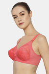 Triumph Double Layered Non Wired Medium Coverage T-Shirt Bra - Flamingo — thumbnail 3