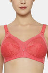 Triumph Double Layered Non Wired Medium Coverage T-Shirt Bra - Flamingo — thumbnail 4