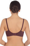 Triumph Single Layered Non Wired Full Coverage Minimiser Bra - Purple — thumbnail 3