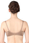 Triumph Single Layered Non Wired Full Coverage Minimiser Bra - Brown — thumbnail 3