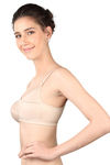 Triumph Single Layered Non Wired Full Coverage Minimiser Bra - Skin — thumbnail 2