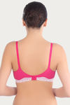 Triumph Double Layered Non Wired Medium Coverage T-Shirt Bra - Dark Pink — thumbnail 3