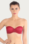 Triumph Padded Wired Medium Coverage Strapless Bra - Red — thumbnail 1