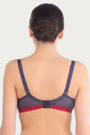 Triumph Padded Wired 3/4th Coverage T-Shirt Bra - Blue — thumbnail 3