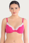 Triumph Double Layered Wired Medium Coverage Super Support Bra - Pink — thumbnail 1