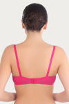Triumph Double Layered Wired Medium Coverage Super Support Bra - Pink — thumbnail 3