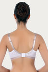 Triumph Padded Wired 3/4th Coverage Super Support Bra - White — thumbnail 3