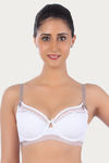 Triumph Padded Wired 3/4th Coverage Super Support Bra - White — thumbnail 4