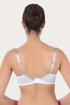 Triumph Single Layered Wired 3/4th Coverage Super Support Bra - White — thumbnail 3