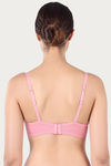 Triumph Padded Non Wired 3/4th Coverage T-Shirt Bra - Pink — thumbnail 3