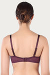 Triumph Padded Wired Medium Coverage T-Shirt Bra - Purple — thumbnail 3
