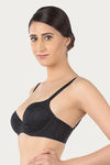 Triumph Padded Wired Medium Coverage T-Shirt Bra - Black — thumbnail 2