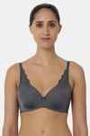 Triumph Padded Non Wired Medium Coverage T-Shirt Bra - Dolphin Grey — thumbnail 1