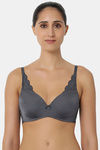 Triumph Padded Non Wired Full Coverage T-Shirt Bra - Grey — thumbnail 1